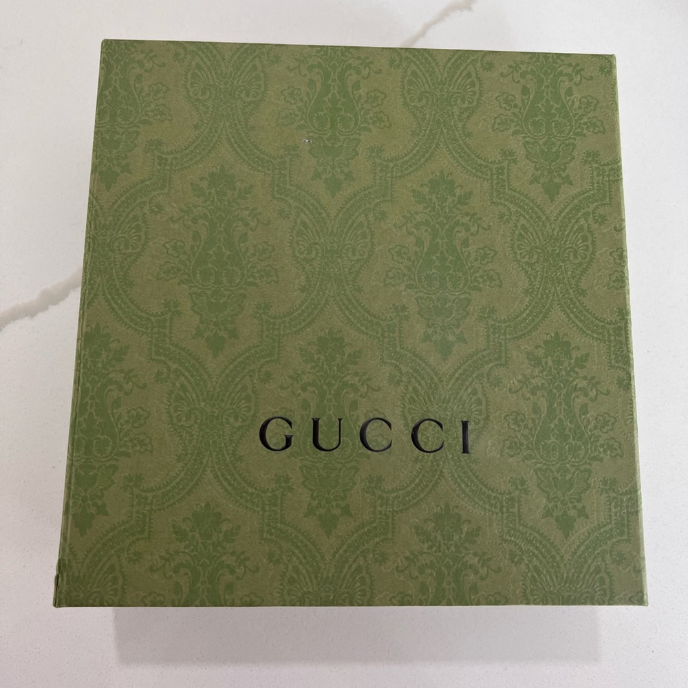 Gucci belt - Leather belt with Double G buckle - Picture 5 of 5